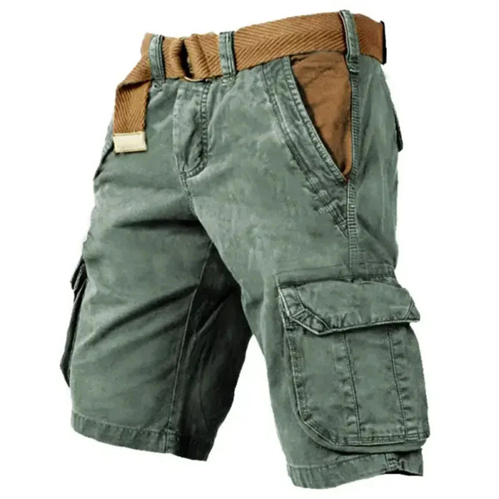 RYAN | Heren Cargo Shorts – Tijdloos & Comfortabel