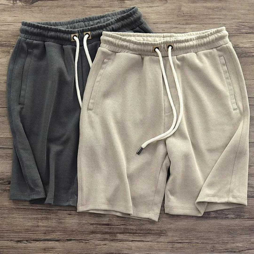 Jax | Heren Sweatshorts met Elastische Tailleband