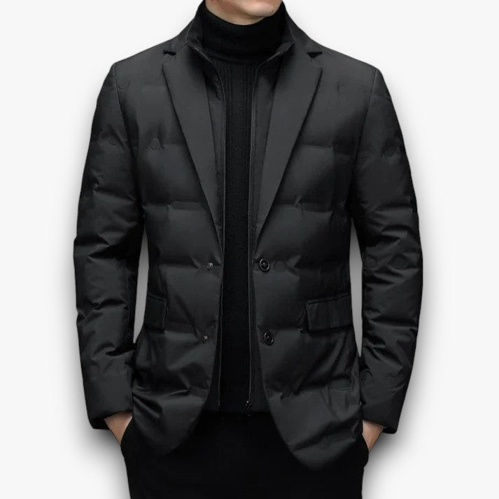 Milan - Elegante Gewatteerde Winterblazer voor Heren