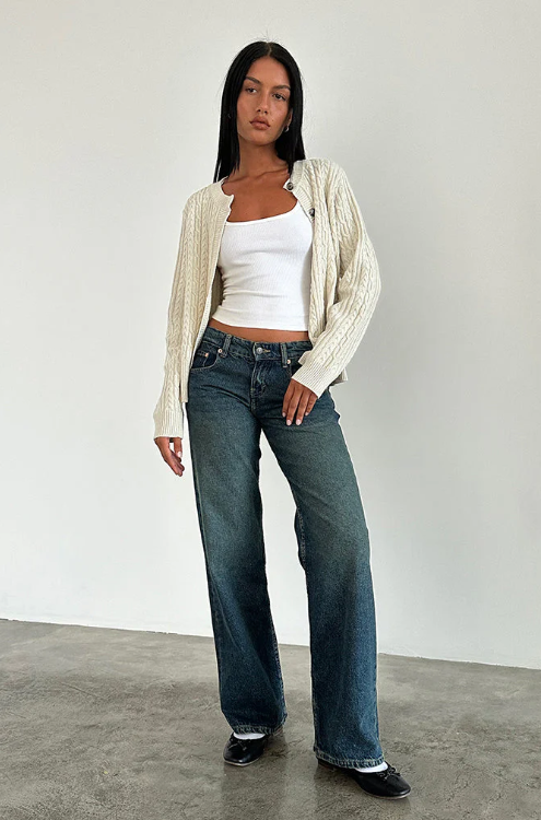 Mila Low-Rise Jeans | Trendy & Comfortabel