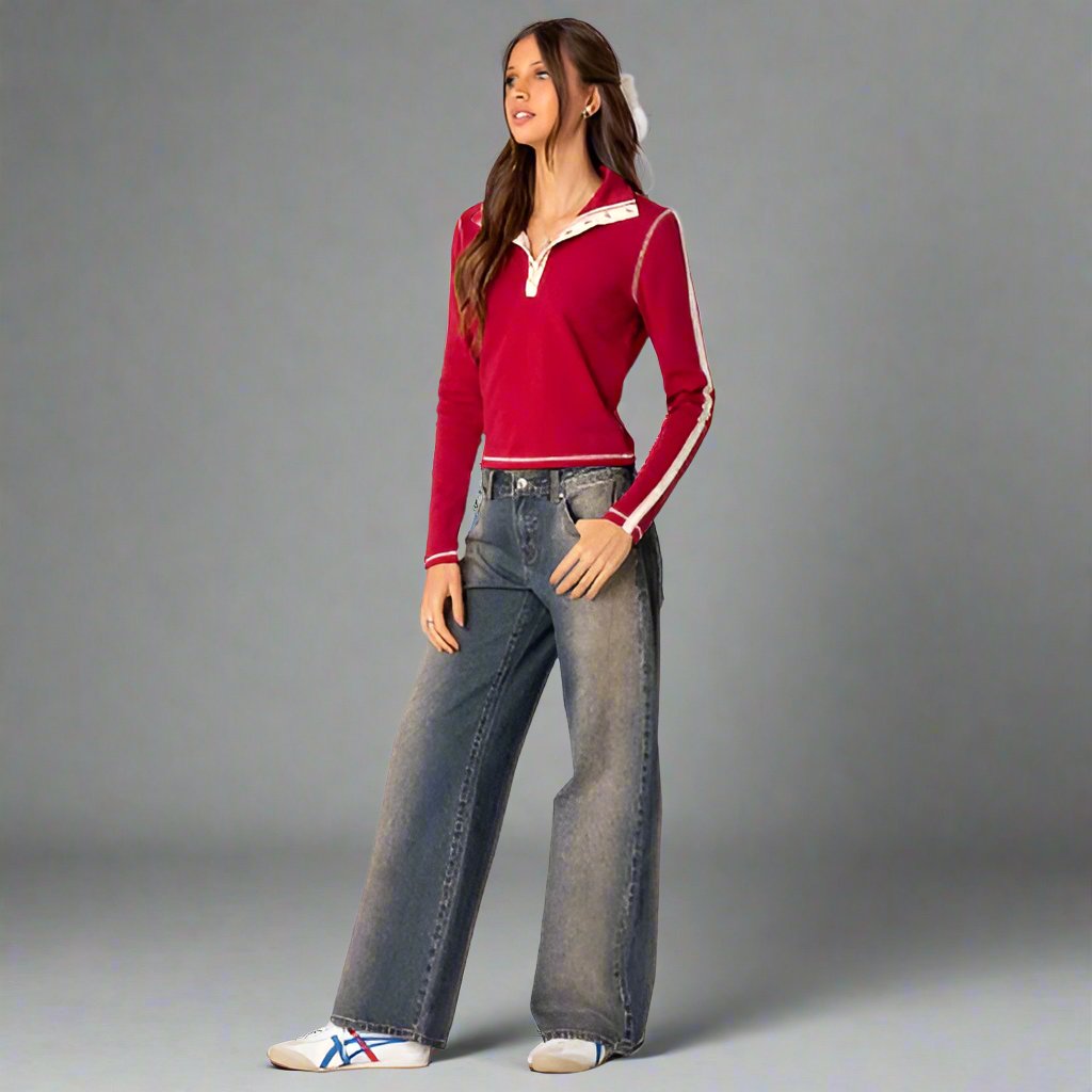 Mila Low-Rise Jeans | Trendy & Comfortabel