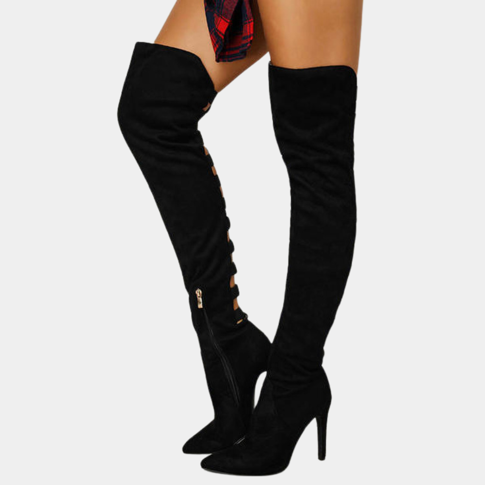 Mode Outlet | Noa Overknee Laarzen – Stijlvol & Verfijnd