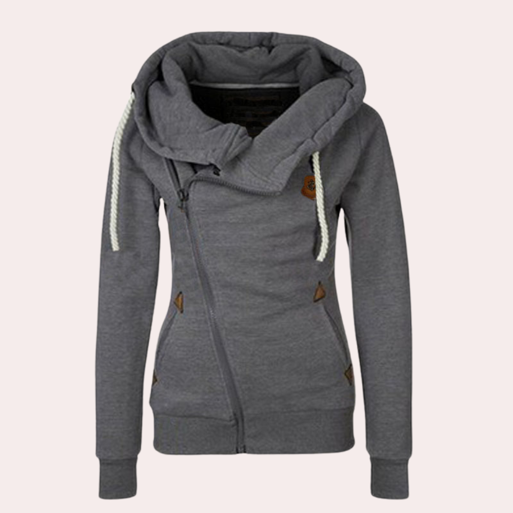 Variant image for Lotte Dames Sweatshirt met Ritssluiting en Capuchon-16