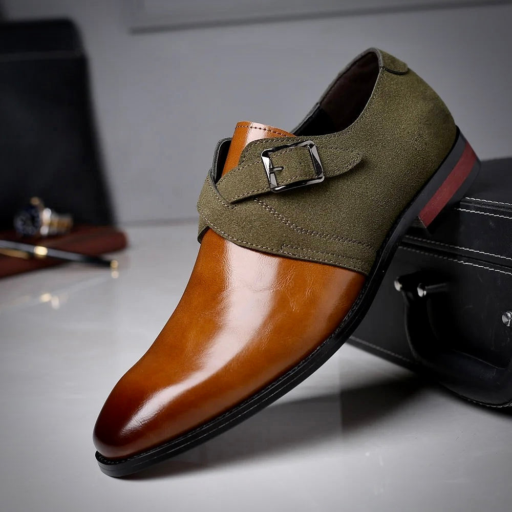 Luca | Klassieke Leren Veterschoenen voor Heren – Tijdloos & Verfijnd