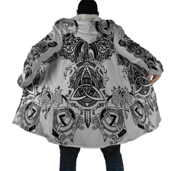 Ragnar - Vikingen Gevoerde Hoodie Jas - Warme & Stoere Stijl