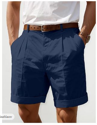 Peter | Zomershort voor Heren – Licht, Stijlvol & Ademend