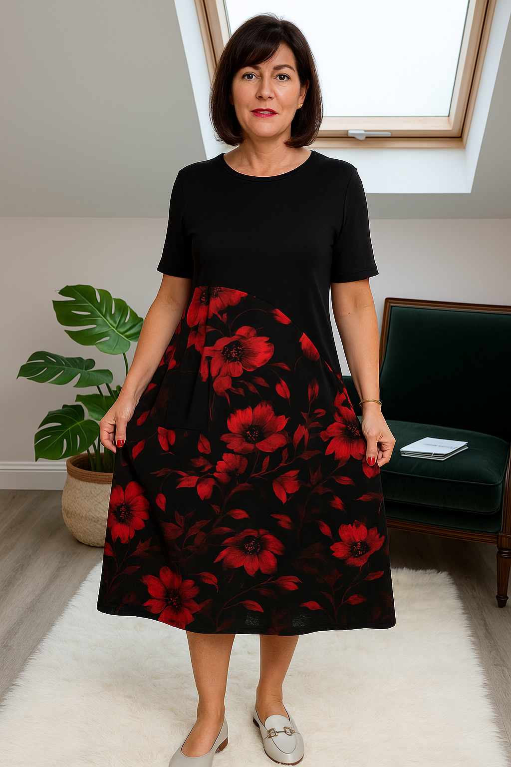 Elegante jurk dames – Tijdloos design met flatterende pasvorm