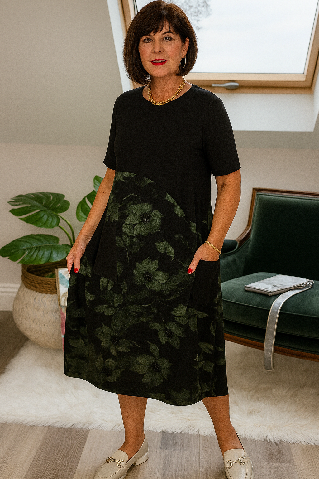 Elegante jurk dames – Tijdloos design met flatterende pasvorm