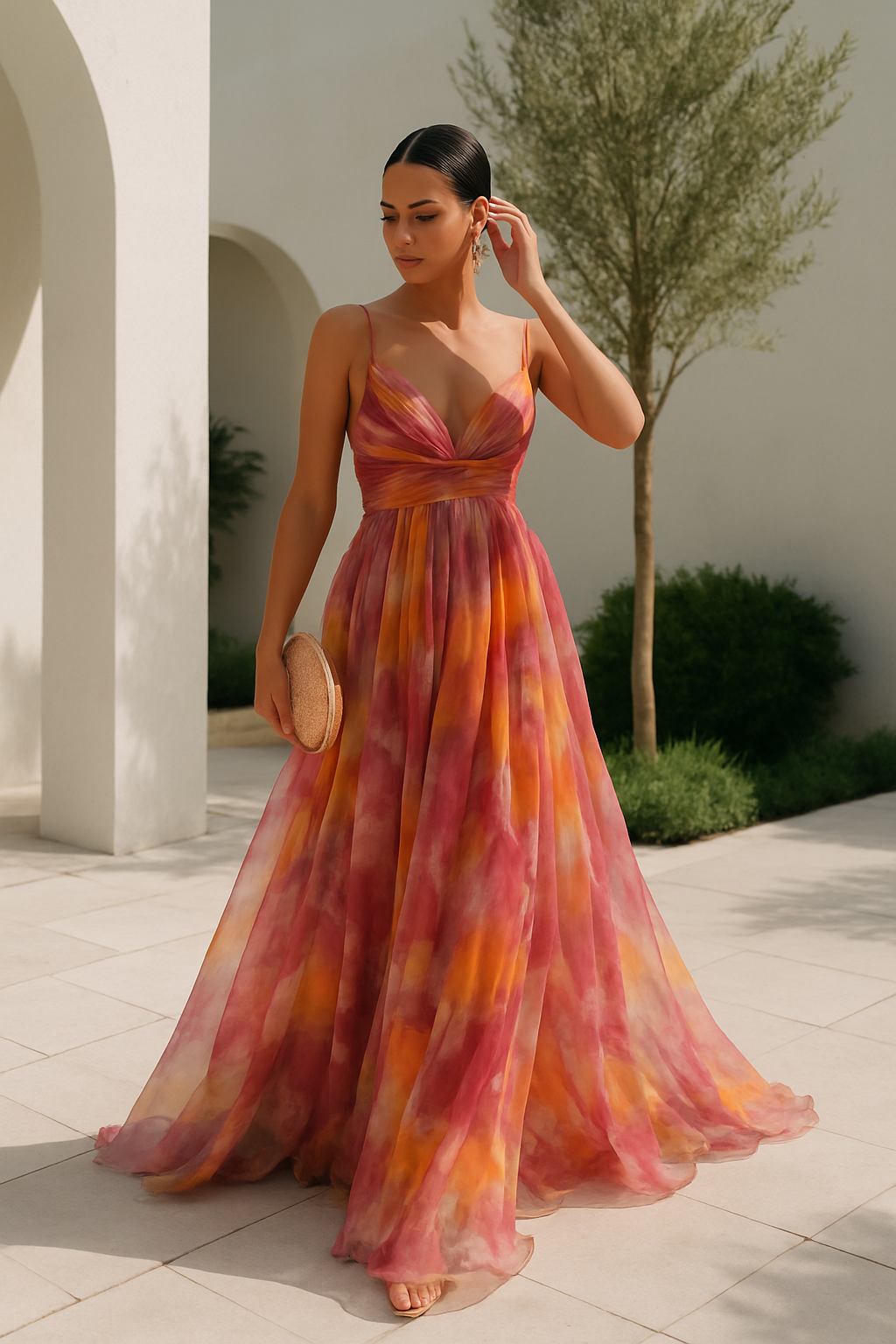 Flora | Maxi Zomerjurk met Bloemenprint – Zwierig & Vrouwelijk