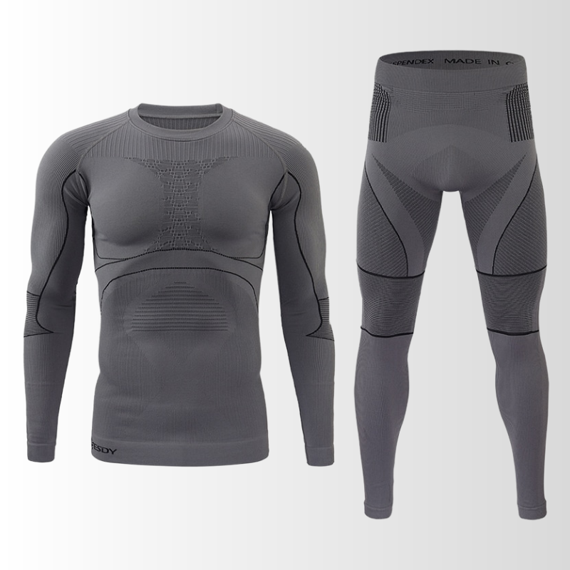 Thermo ondergoed heren – Warm en ademend thermisch kleding set