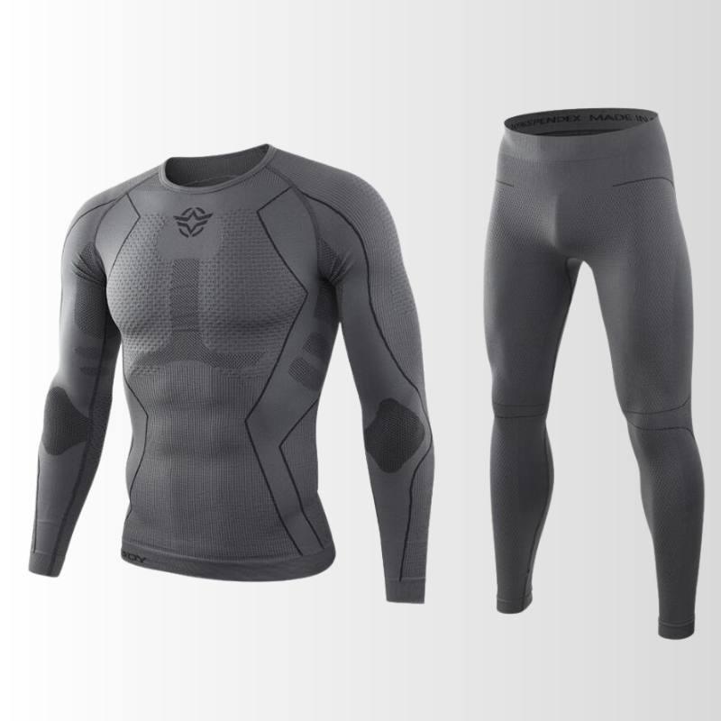 Thermo ondergoed heren – Warm en ademend thermisch kleding set