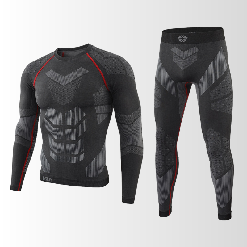 Thermo ondergoed heren – Warm en ademend thermisch kleding set