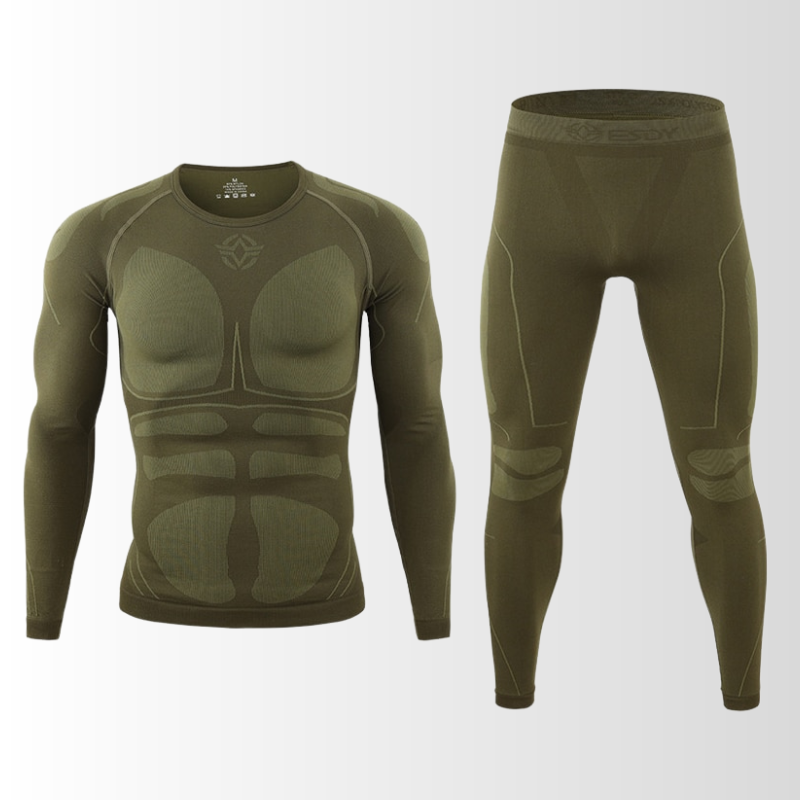 Thermo ondergoed heren – Warm en ademend thermisch kleding set