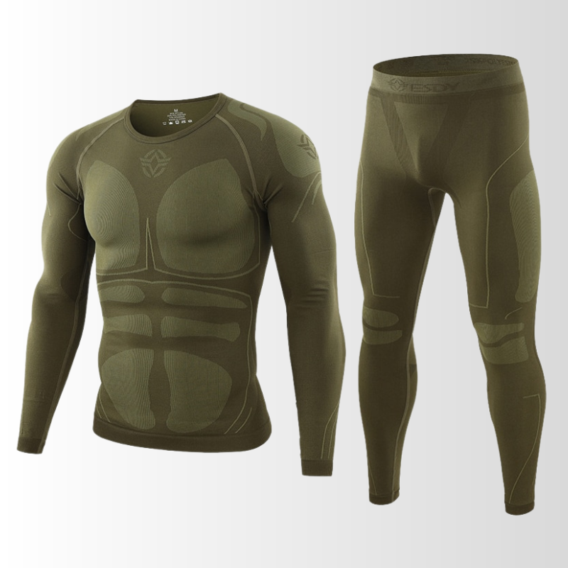 Thermo ondergoed heren – Warm en ademend thermisch kleding set