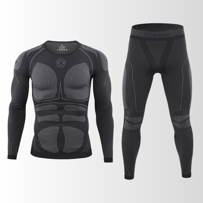 Thermo ondergoed heren – Warm en ademend thermisch kleding set