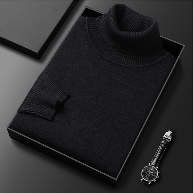 LEON | Luxe Heren Coltrui – Stijlvol & Warm