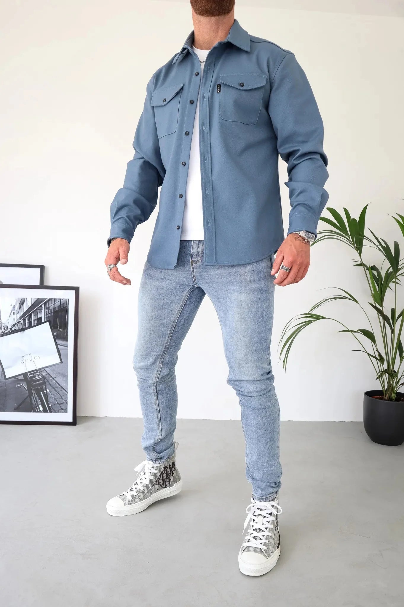 LUCAS | Stijlvolle Heren Overshirt – Comfort & Klasse voor Elk Seizoen