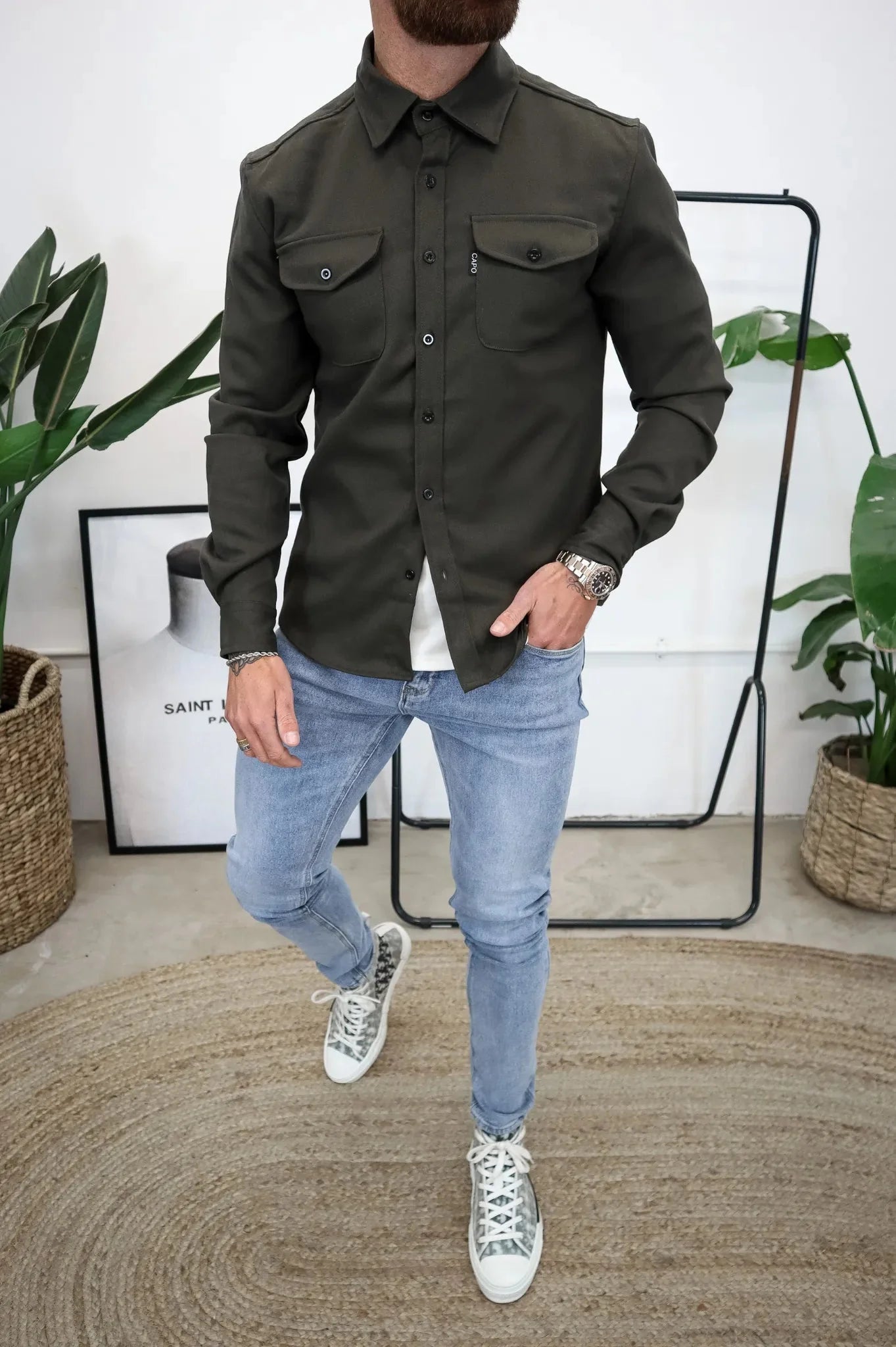 LUCAS | Stijlvolle Heren Overshirt – Comfort & Klasse voor Elk Seizoen