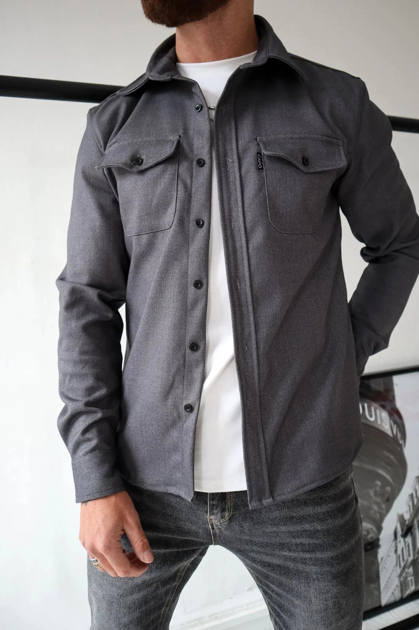 LUCAS | Stijlvolle Heren Overshirt – Comfort & Klasse voor Elk Seizoen