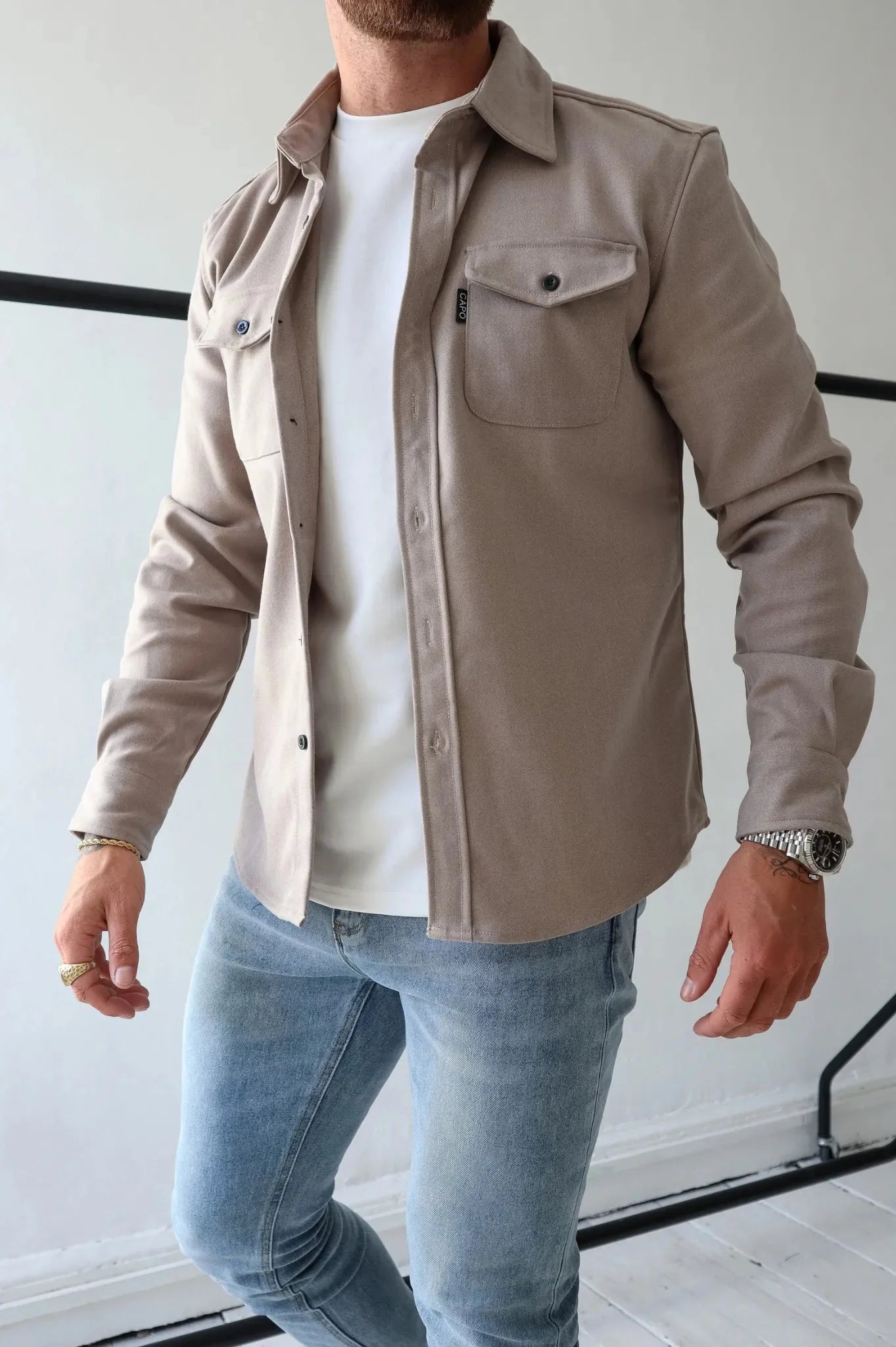 LUCAS | Stijlvolle Heren Overshirt – Comfort & Klasse voor Elk Seizoen