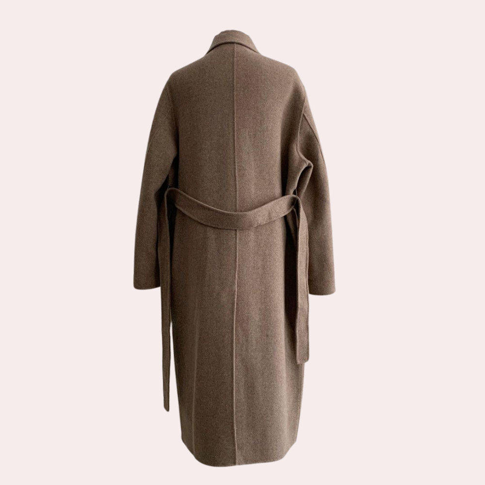 Amélie | Lange Winterjas voor Dames – Stijlvol & Warm