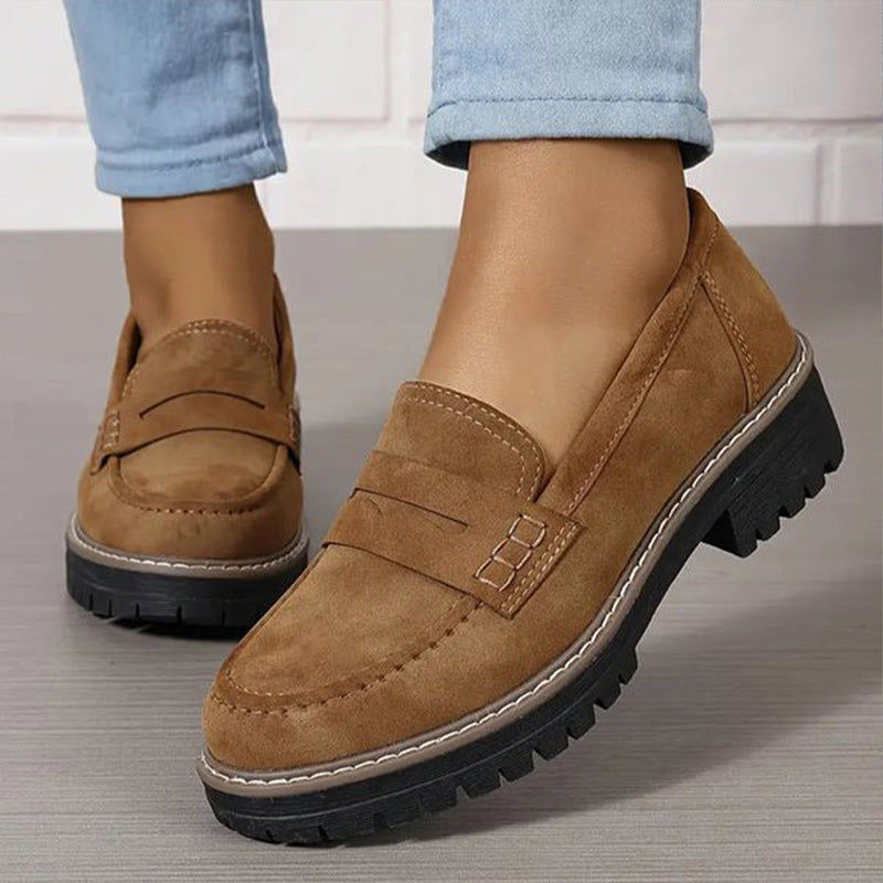 Lilia | Comfortabele Plateau Loafers voor Dames
