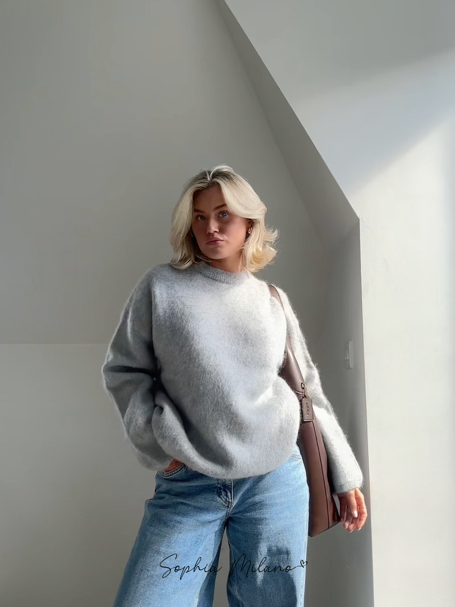 Elodie - Luxe Oversized Trui voor Tijdloze Stijl