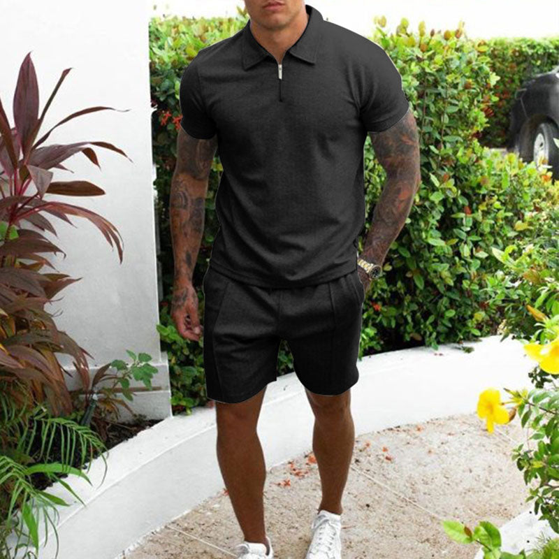 Variant image for Liam Heren Polo en Short Set voor Zomerstijl-7