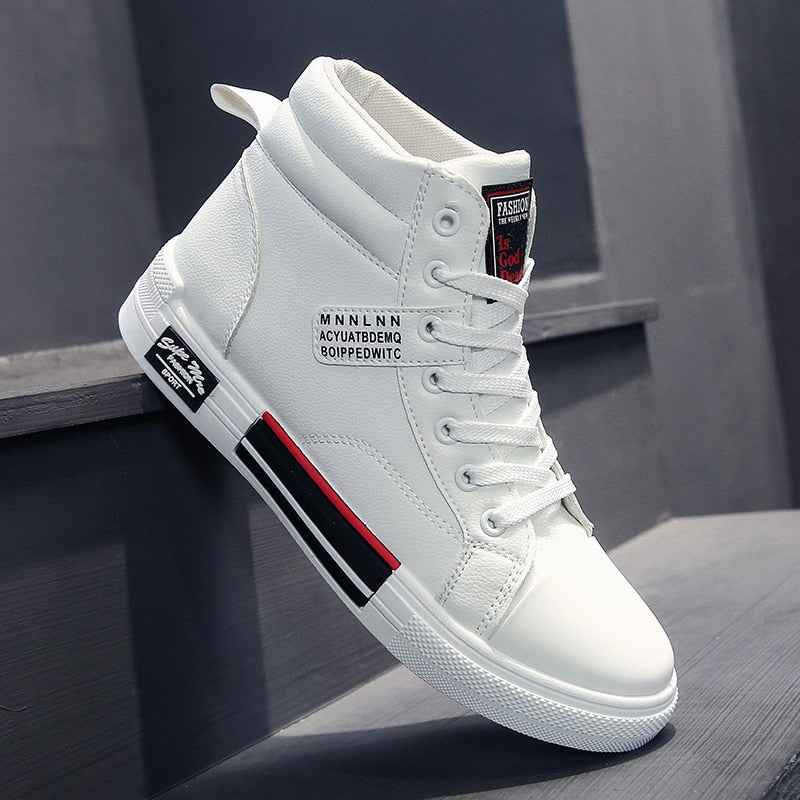 Mode Outlet | StreetFlex High-Top Sneakers – Trendy & Comfortabel
