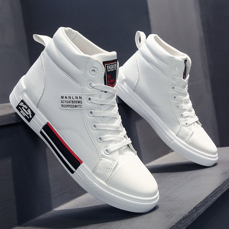 Mode Outlet | StreetFlex High-Top Sneakers – Trendy & Comfortabel