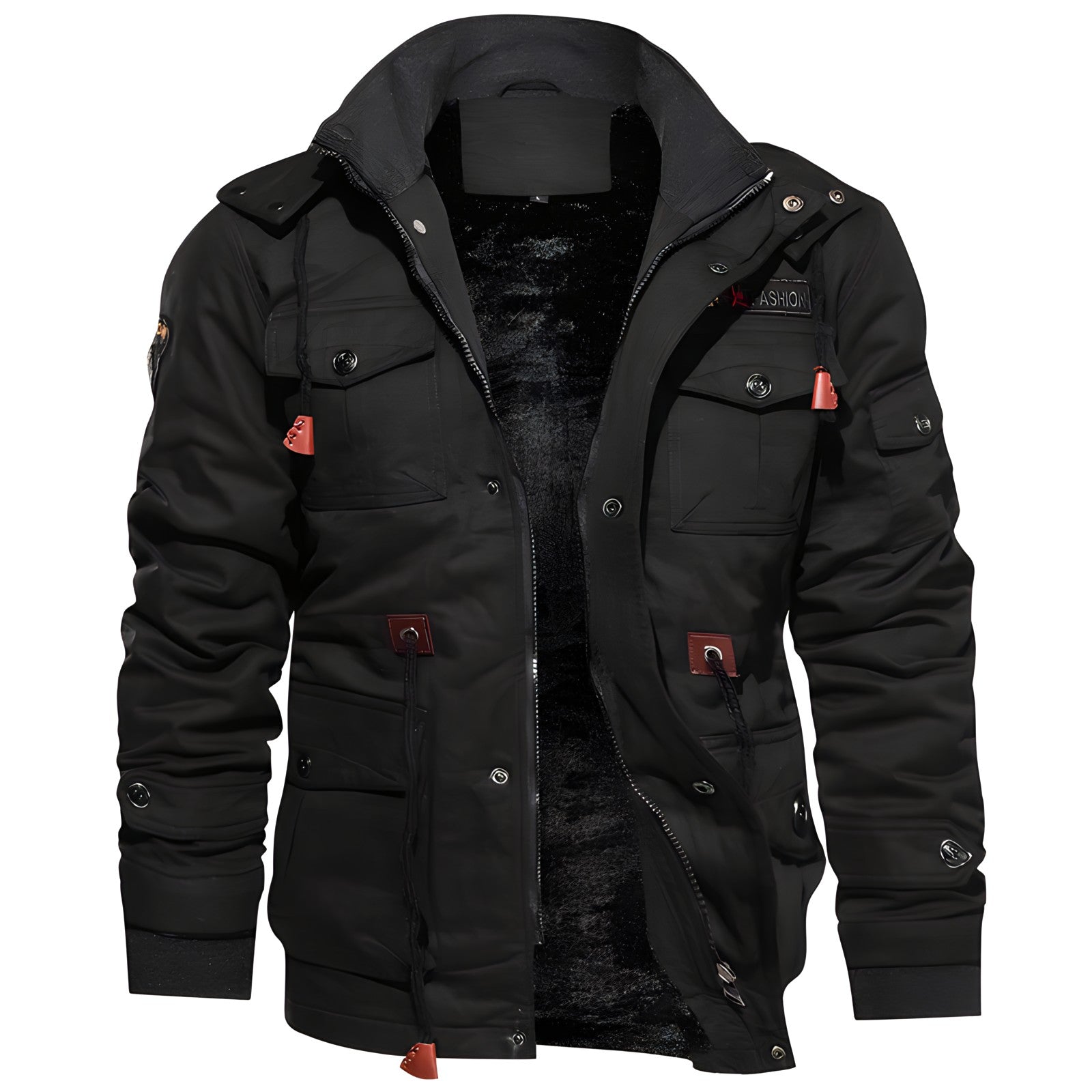 CONNOR | Tactische Outdoorjas met Meerdere Zakken – Warm & Functioneel