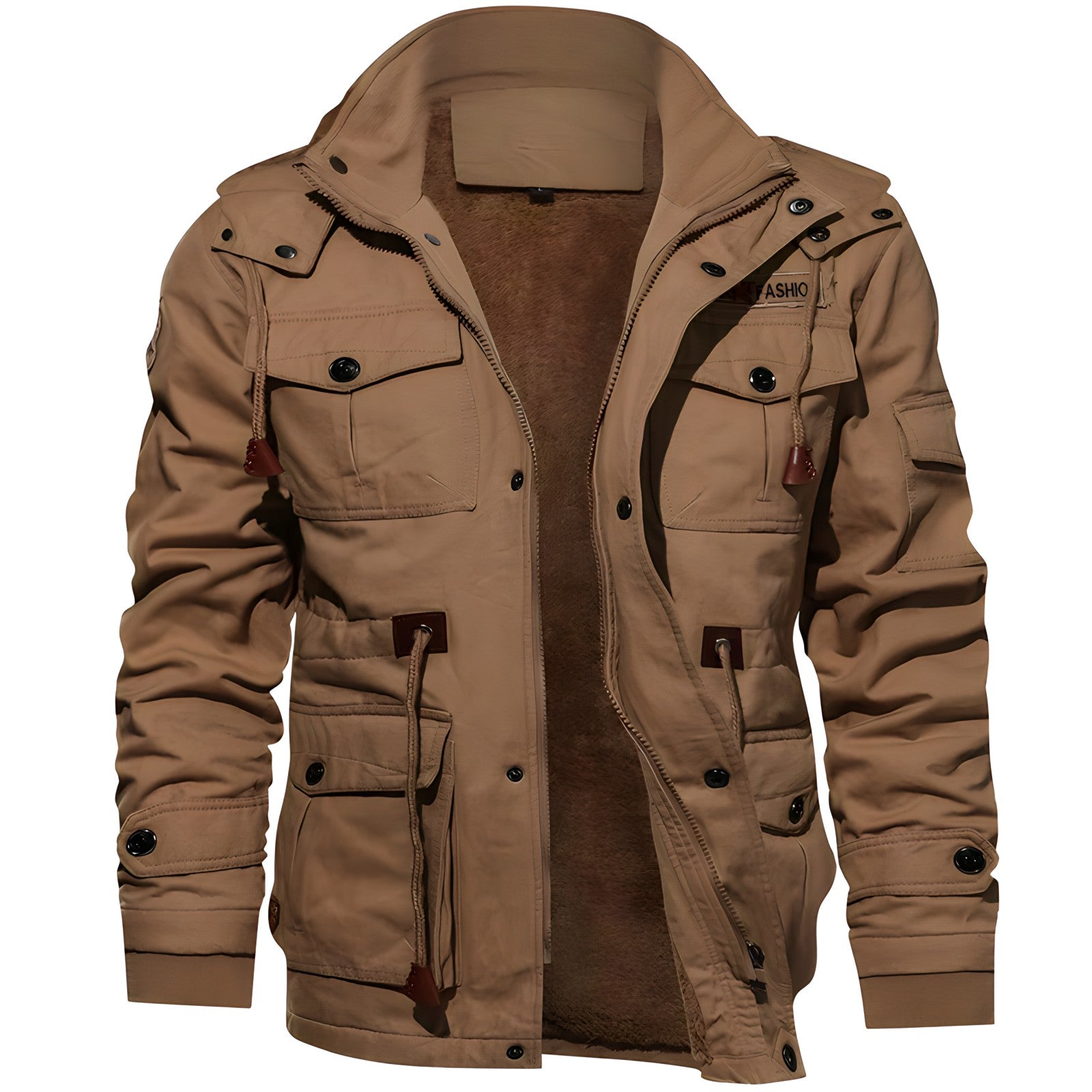 CONNOR | Tactische Outdoorjas met Meerdere Zakken – Warm & Functioneel