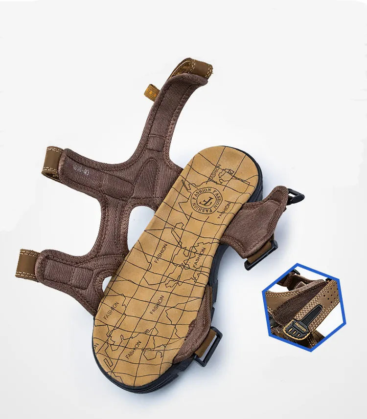 Milan | Orthopedische Sandalen voor Heren – Ergonomisch, Stijlvol & Comfortabel