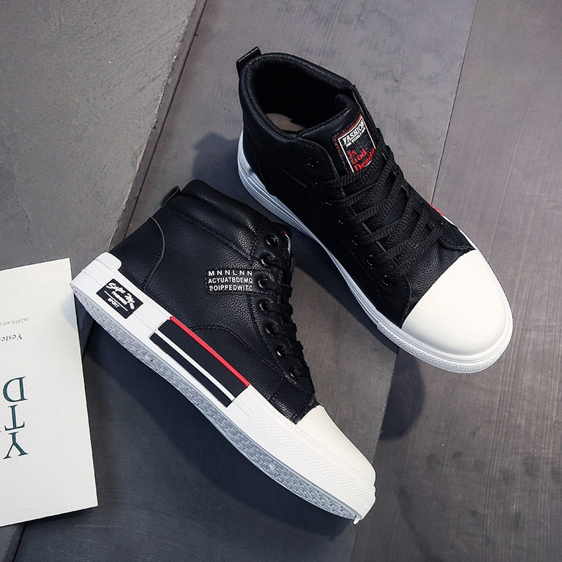 Mode Outlet | StreetFlex High-Top Sneakers – Trendy & Comfortabel