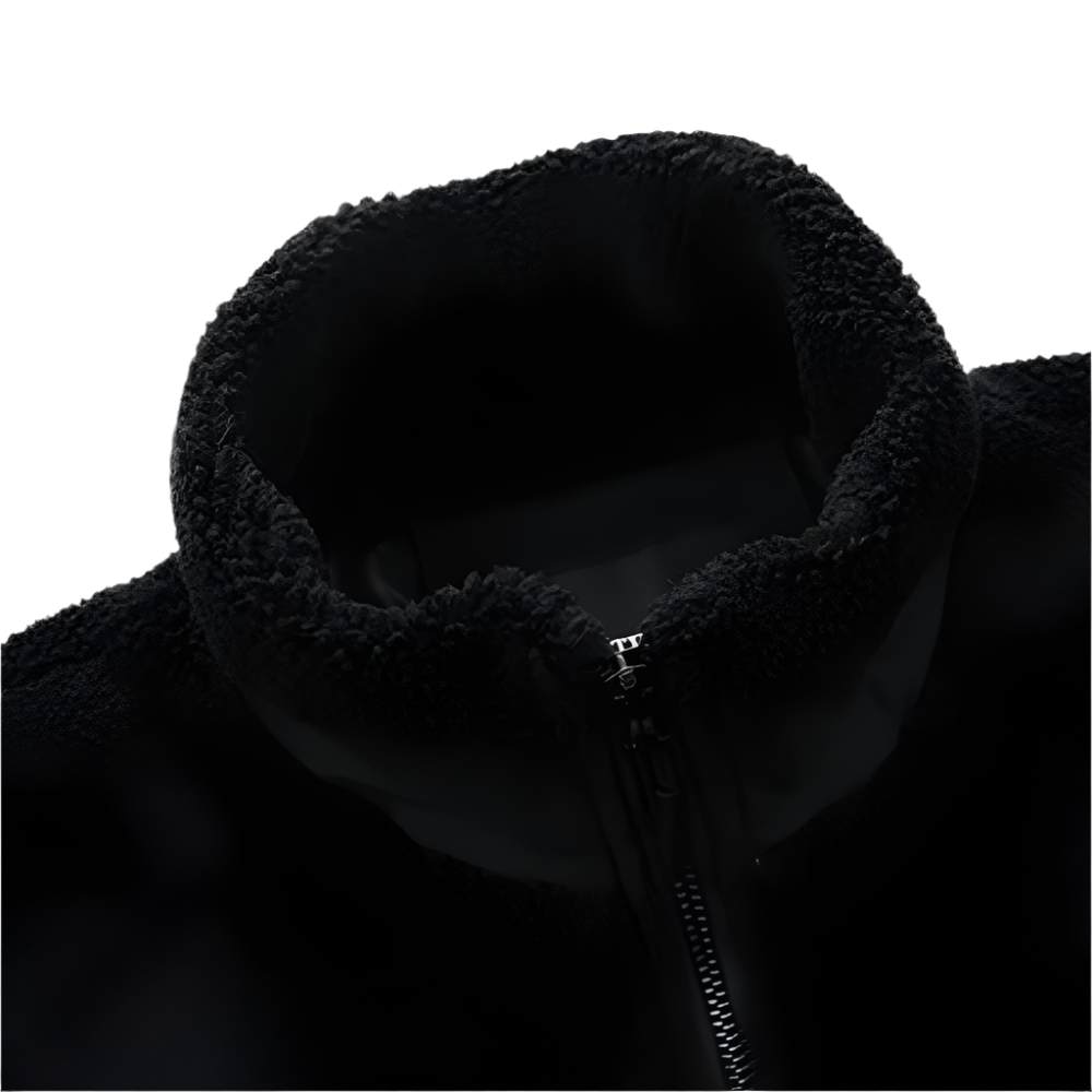 Heren fleecejack – Warm fleece vest met verstevigde details