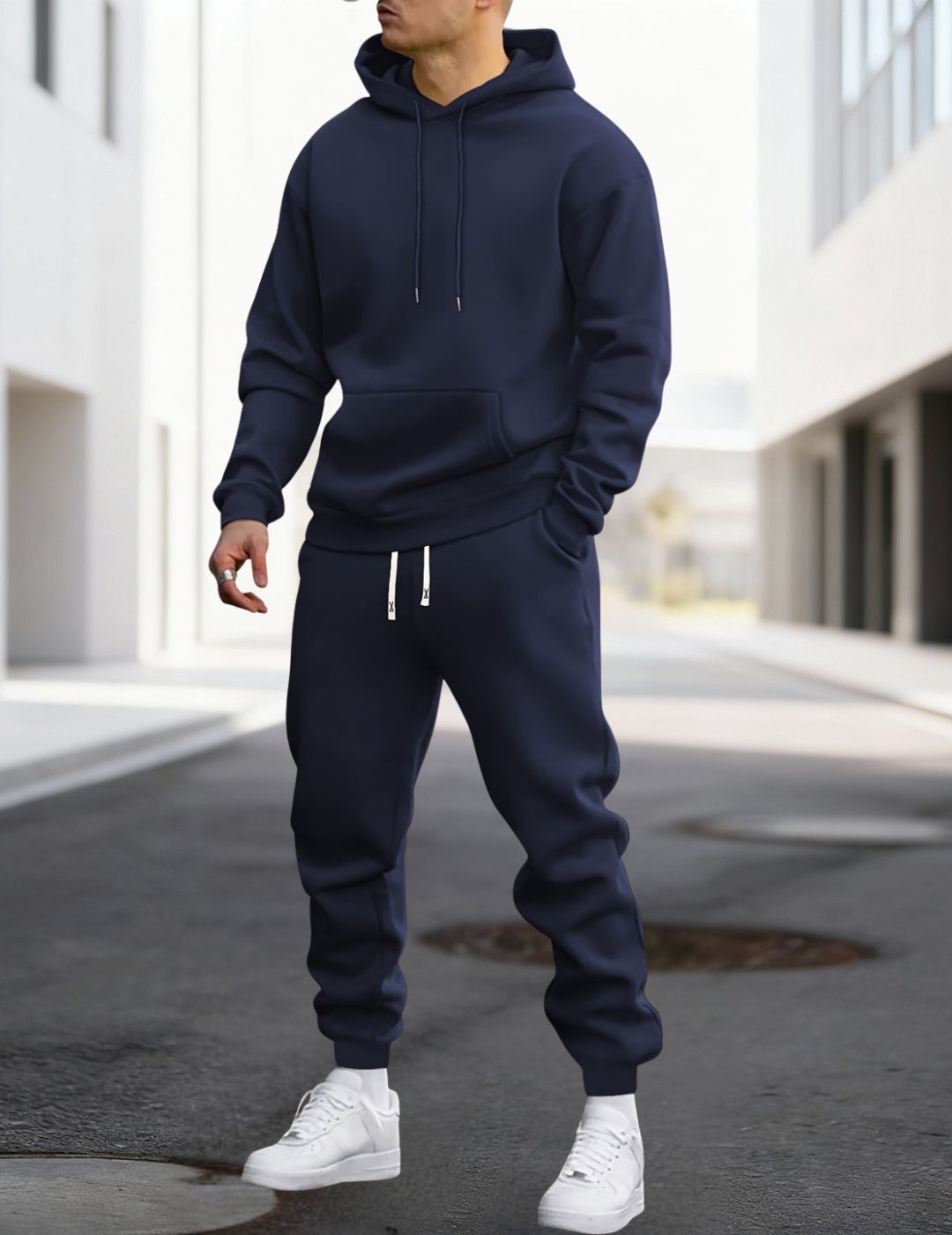 Heren Tweedelige Trainingsset | Comfort en bewegingsvrijheid voor elke dag