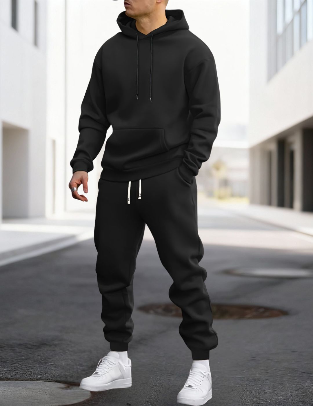 Heren Tweedelige Trainingsset | Comfort en bewegingsvrijheid voor elke dag