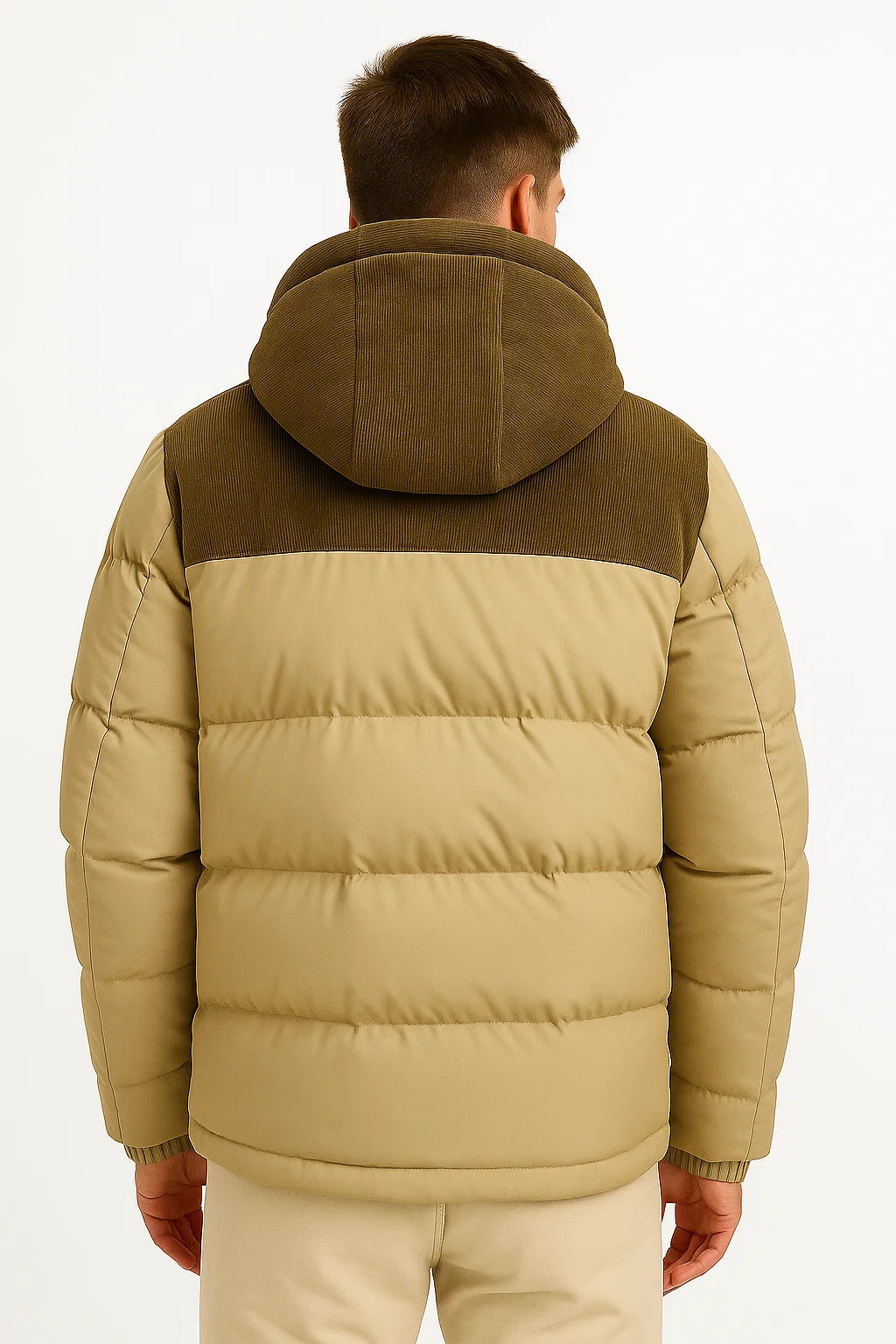 Puffer Jas Heren – Lichtgewicht en geïsoleerd met capuchon en zakken