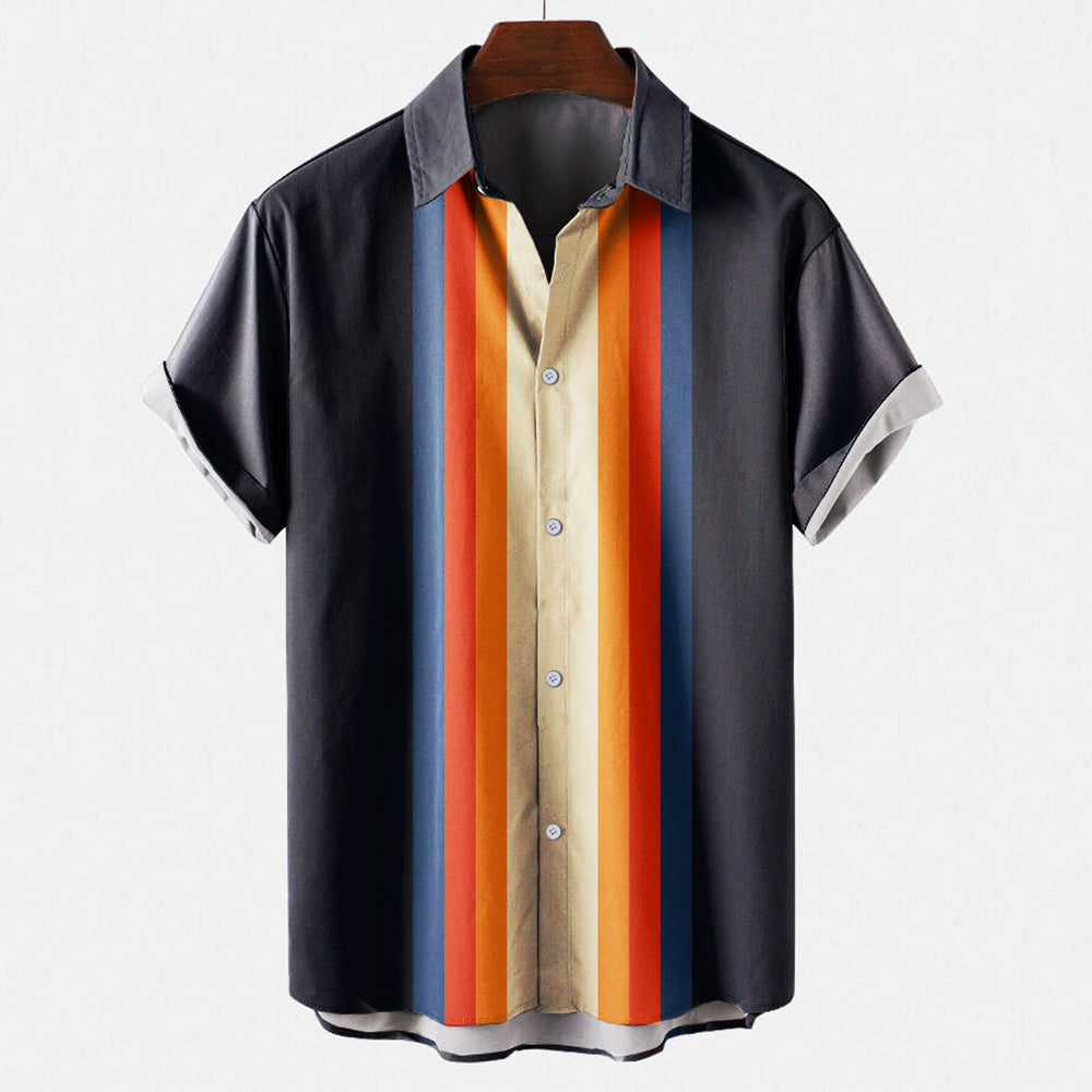 Mode Outlet | Retro Herenoverhemd – Stijlvol & Comfortabel