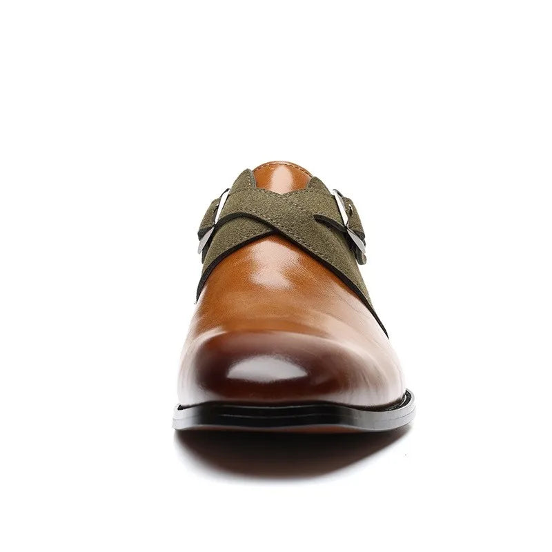 Luca | Klassieke Leren Veterschoenen voor Heren – Tijdloos & Verfijnd