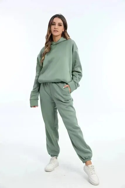 Sophia | Hoodie & Joggingbroek Set | Stijlvol Comfort Voor Dames
