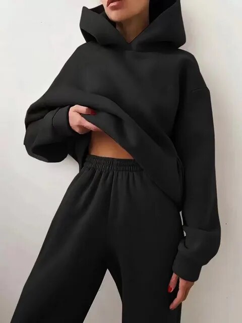 Sophia | Hoodie & Joggingbroek Set | Stijlvol Comfort Voor Dames