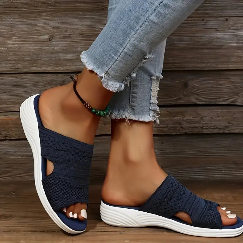 Comfortabele dames pantoffels met extra ondersteuning