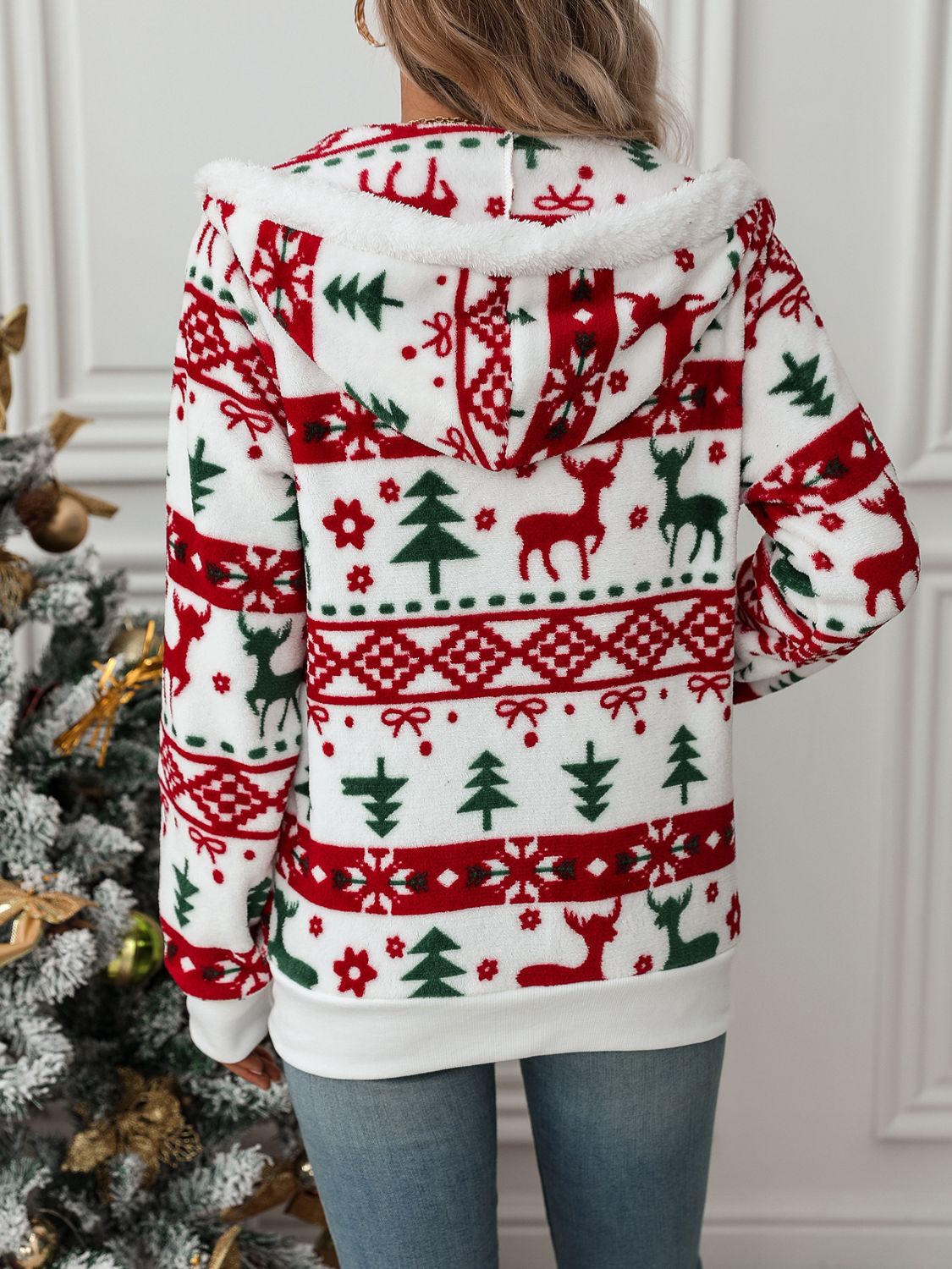 Dames Kerst Hoodie | Warm, feestelijk en helemaal in de sfeer
