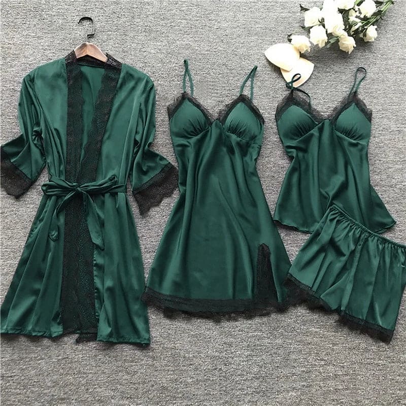 Yasmine - Satijnen Pyjama Set