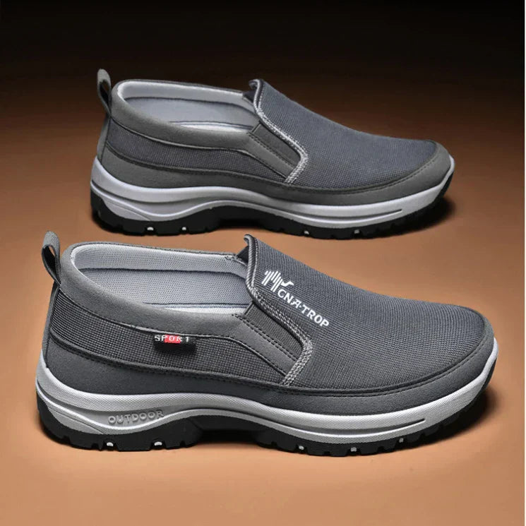 Herenschoenen met slip-on instap en voetondersteuning