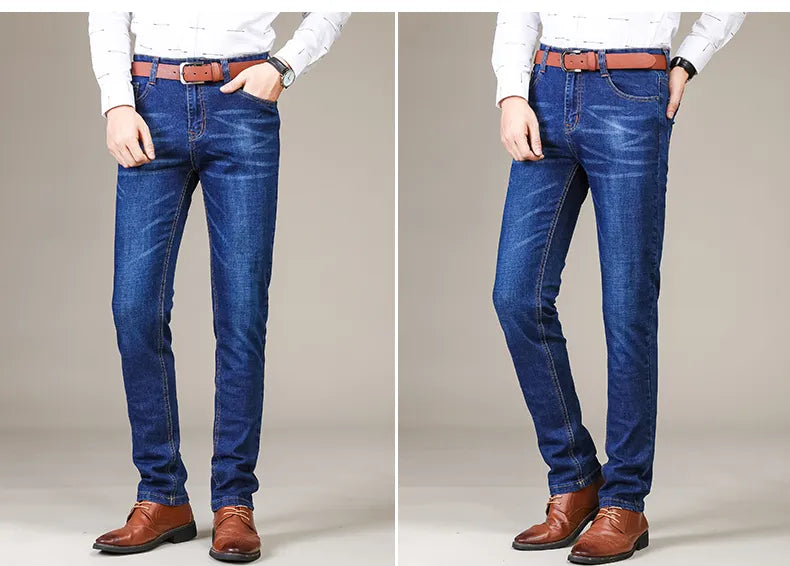 Heren Jeans Slim Fit – Stretch en Moderne Pasvorm