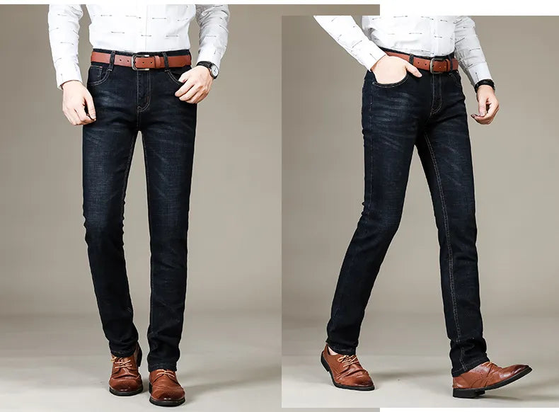 Heren Jeans Slim Fit – Stretch en Moderne Pasvorm