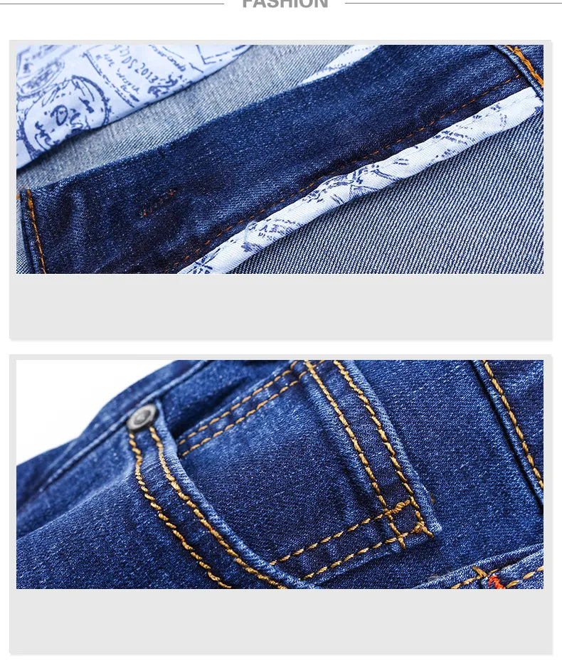 Heren Jeans Slim Fit – Stretch en Moderne Pasvorm