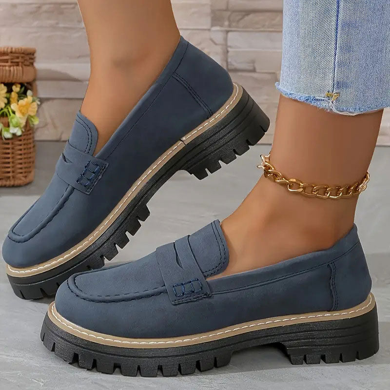 Lilia | Comfortabele Plateau Loafers voor Dames